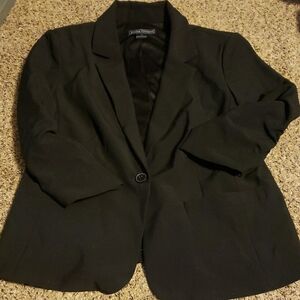 Jessica Howard Black Blazer Jacket Sz 12